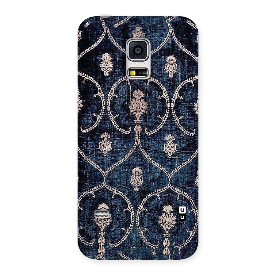 Blue Shade Rug Back Case for Galaxy S5 Mini