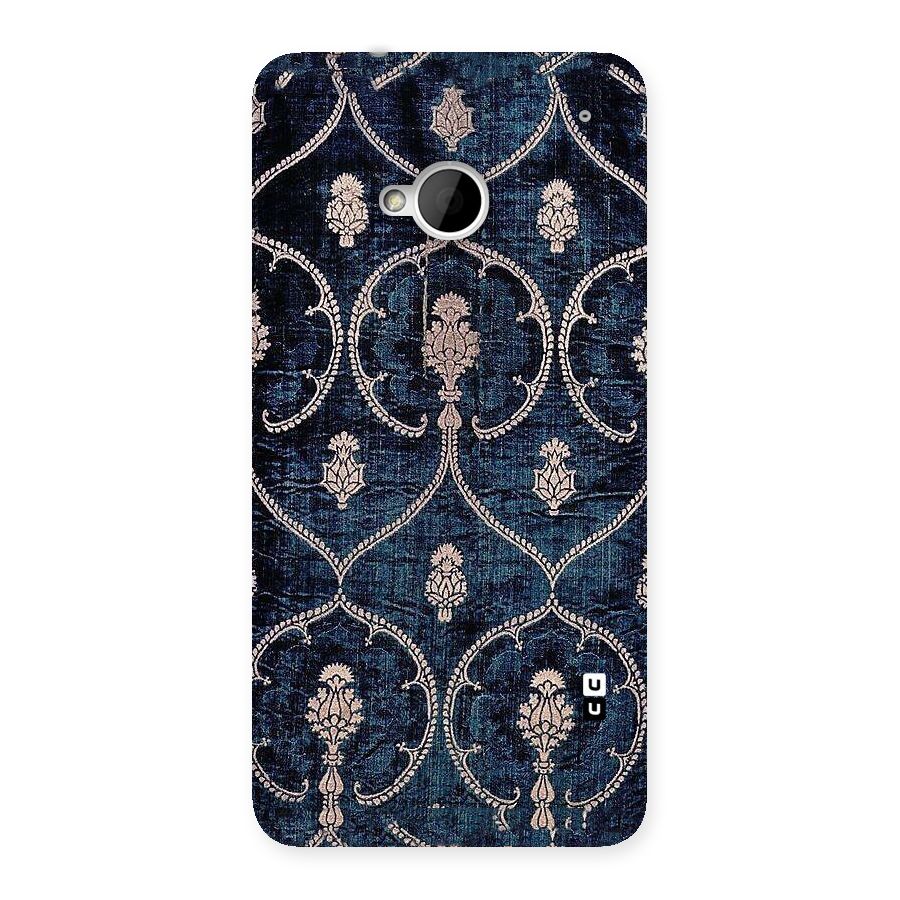 Blue Shade Rug Back Case for HTC One M7