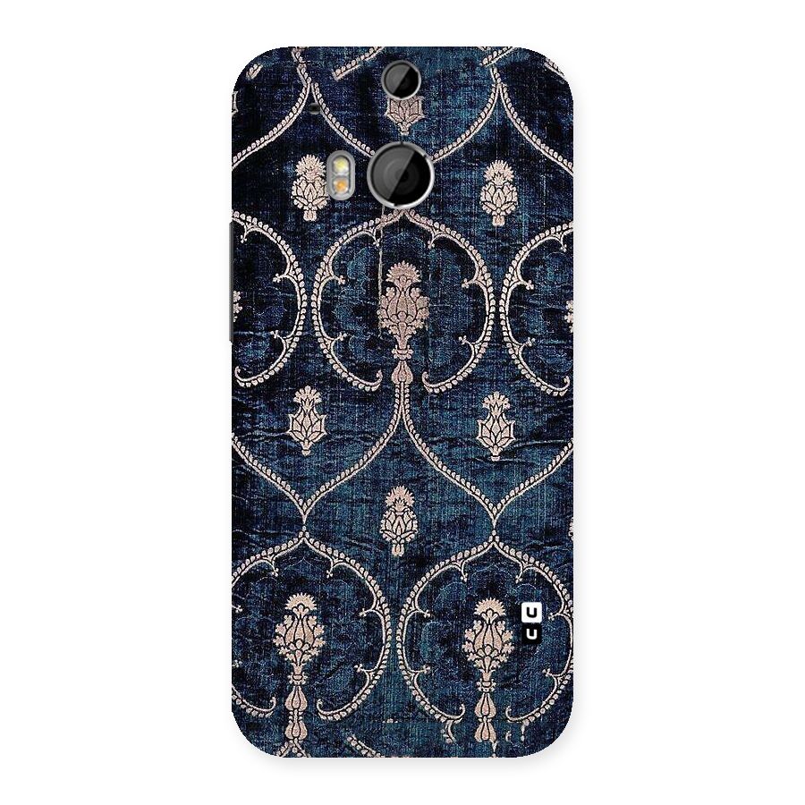 Blue Shade Rug Back Case for HTC One M8