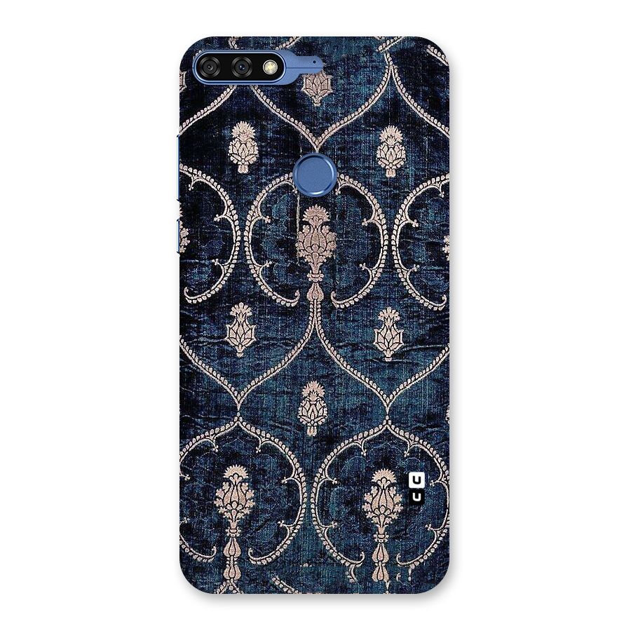Blue Shade Rug Back Case for Honor 7C