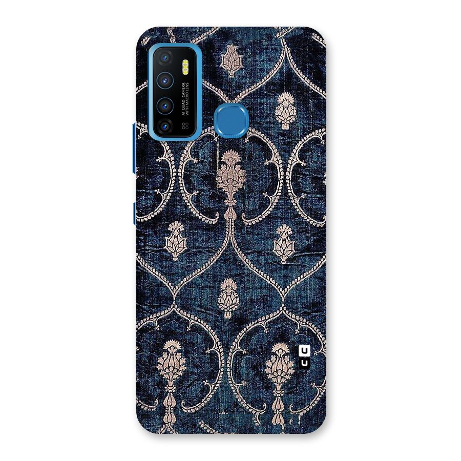 Blue Shade Rug Back Case for Infinix Hot 9