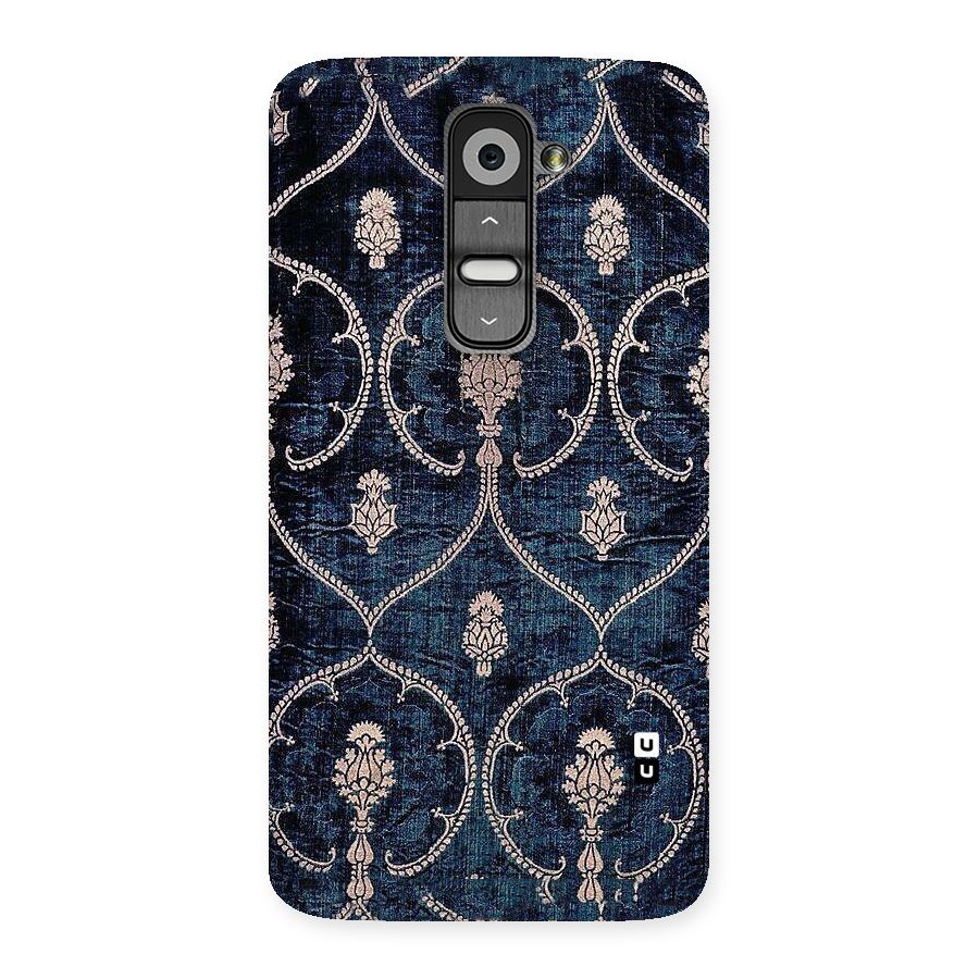 Blue Shade Rug Back Case for LG G2