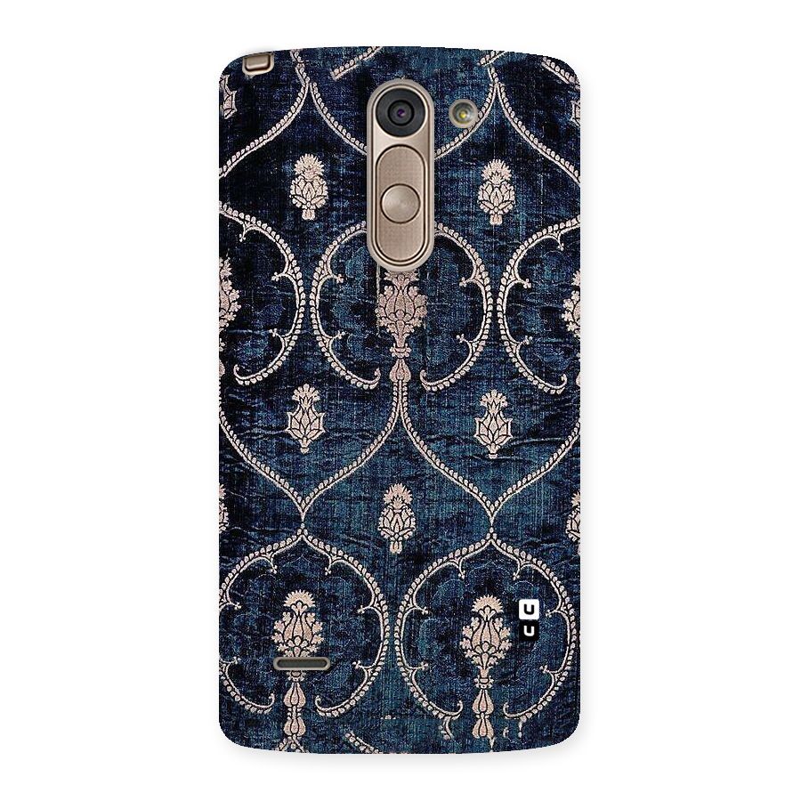 Blue Shade Rug Back Case for LG G3 Stylus