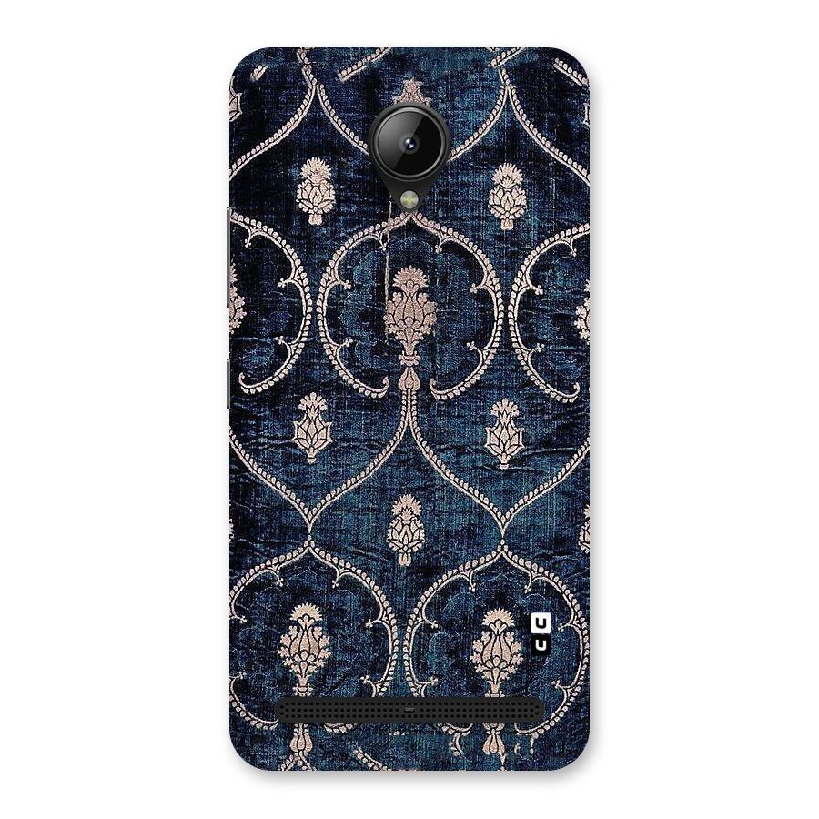 Blue Shade Rug Back Case for Lenovo C2