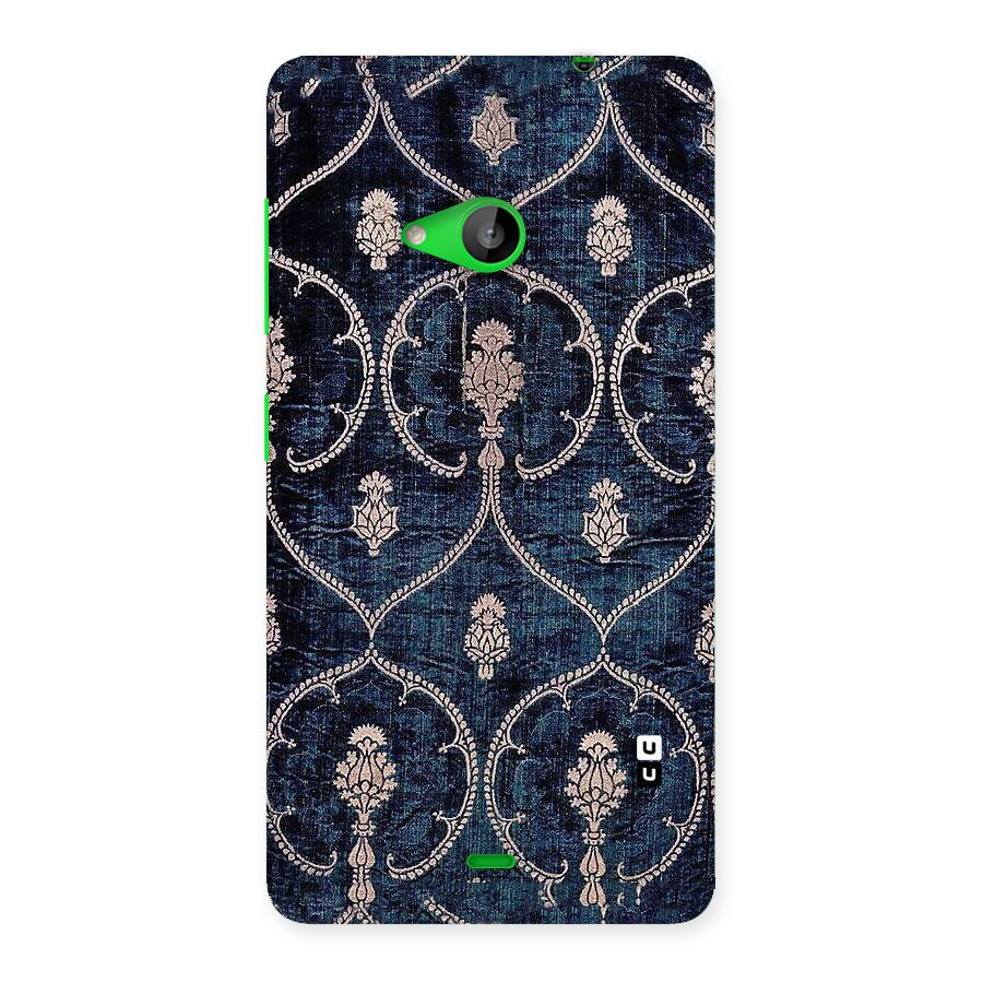 Blue Shade Rug Back Case for Lumia 535