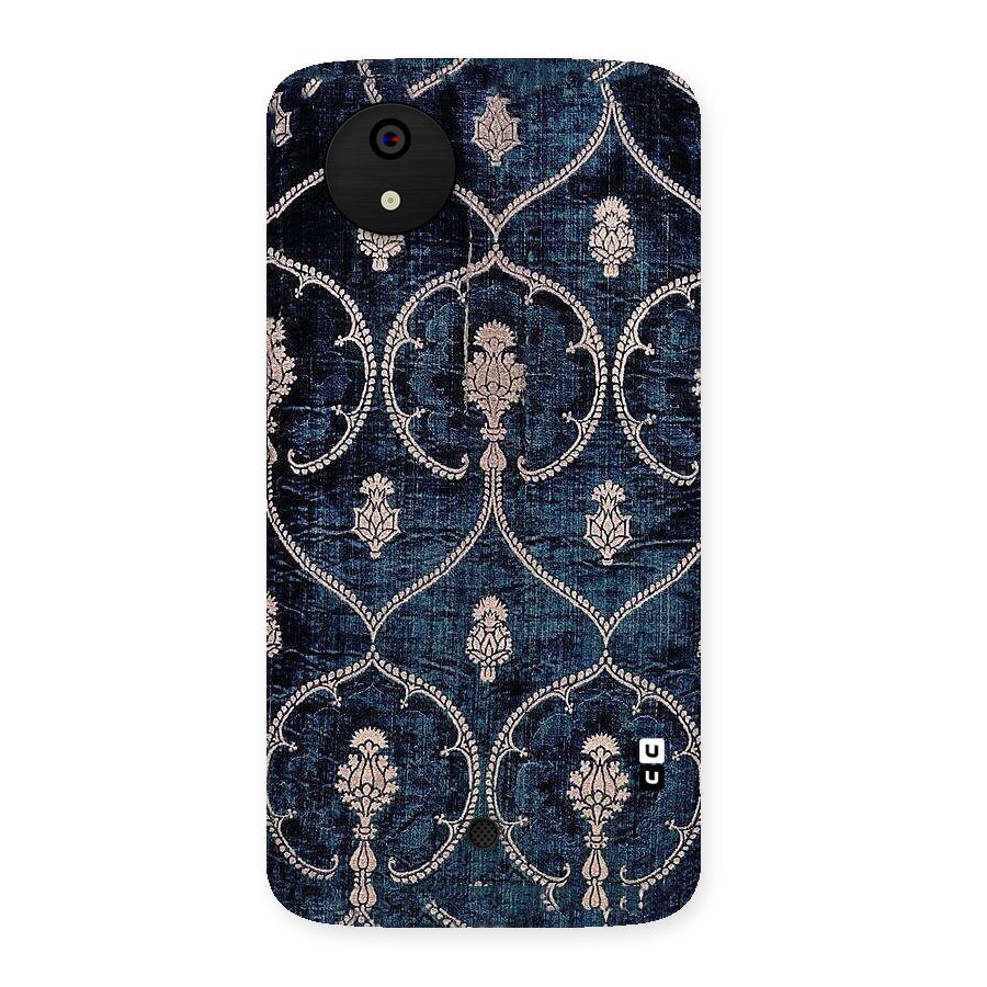 Blue Shade Rug Back Case for Micromax Canvas A1