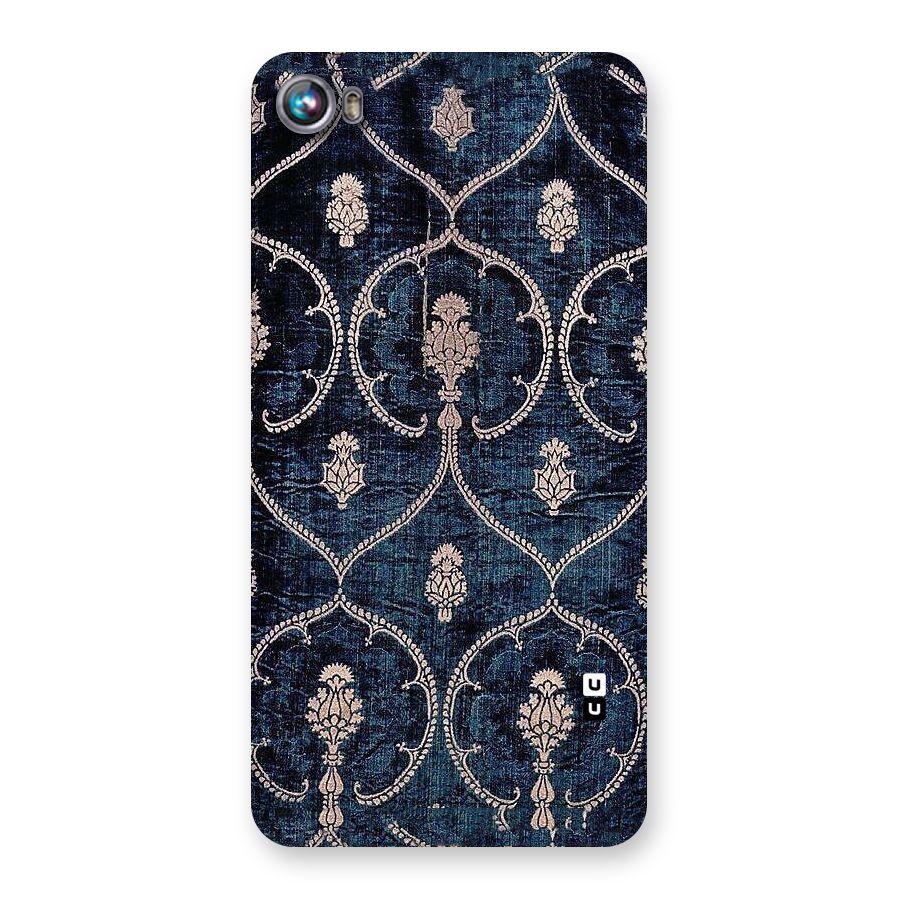 Blue Shade Rug Back Case for Micromax Canvas Fire 4 A107