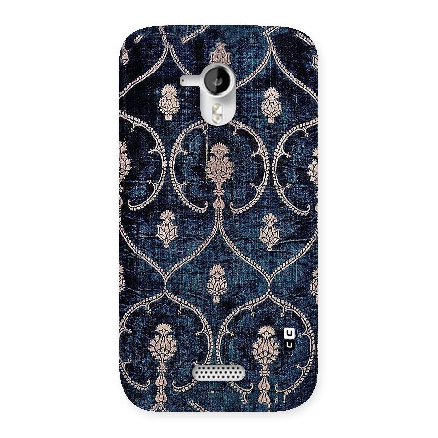 Blue Shade Rug Back Case for Micromax Canvas HD A116