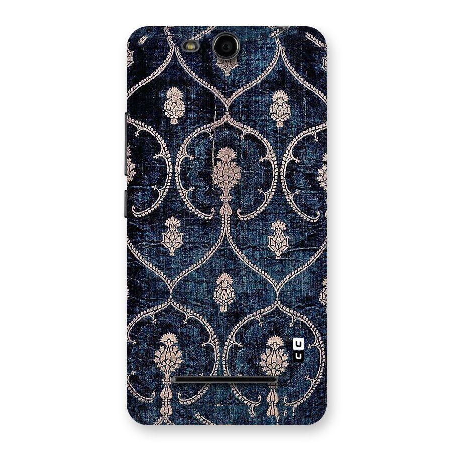 Blue Shade Rug Back Case for Micromax Canvas Juice 3 Q392