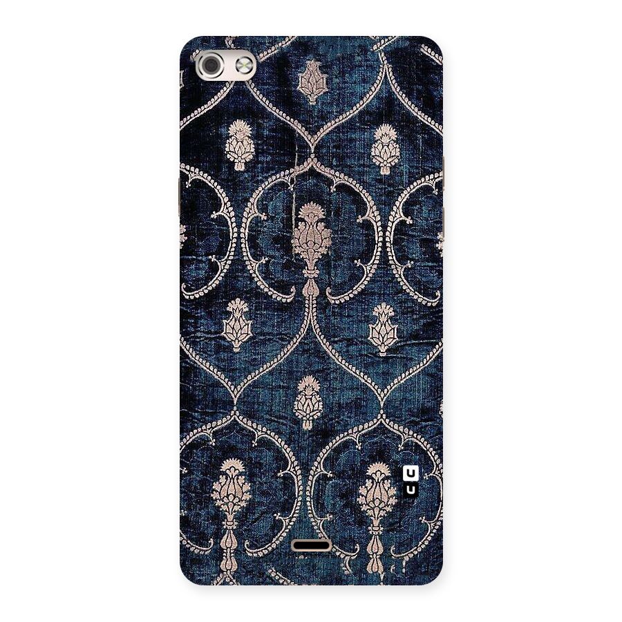 Blue Shade Rug Back Case for Micromax Canvas Silver 5