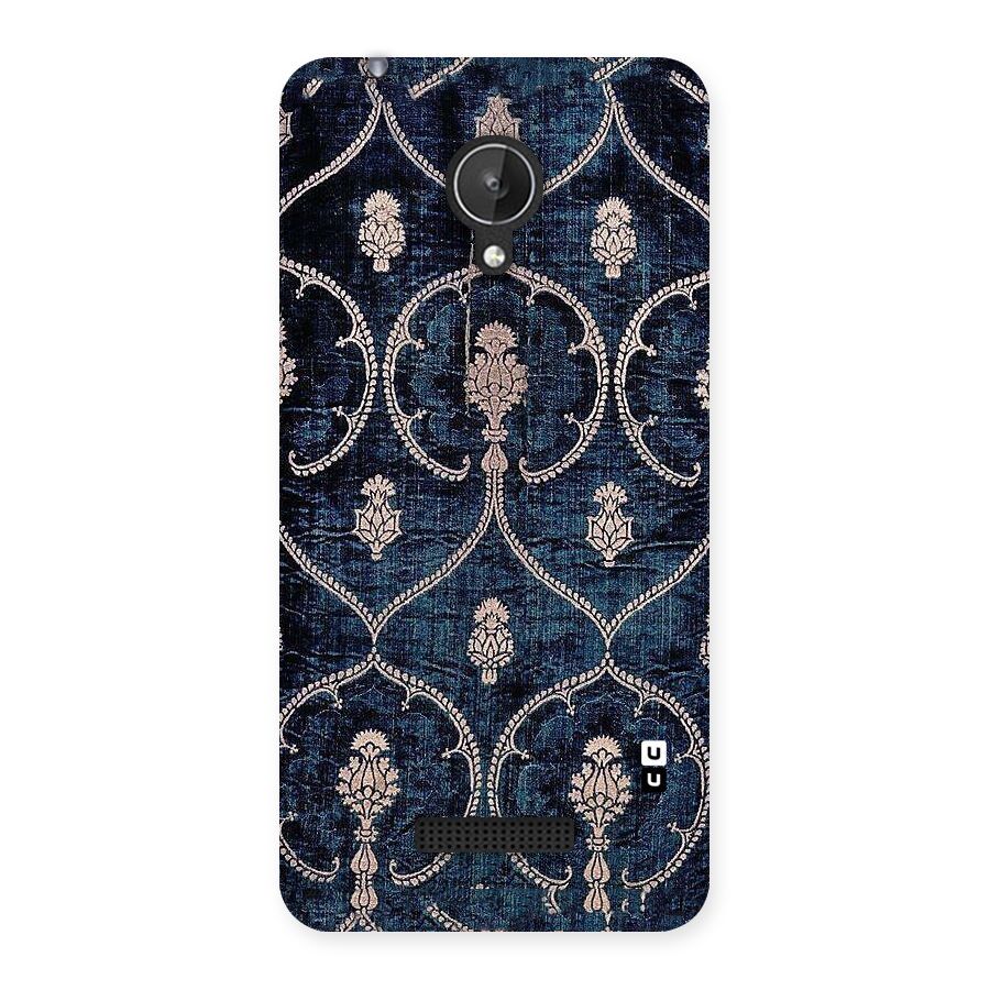 Blue Shade Rug Back Case for Micromax Canvas Spark Q380