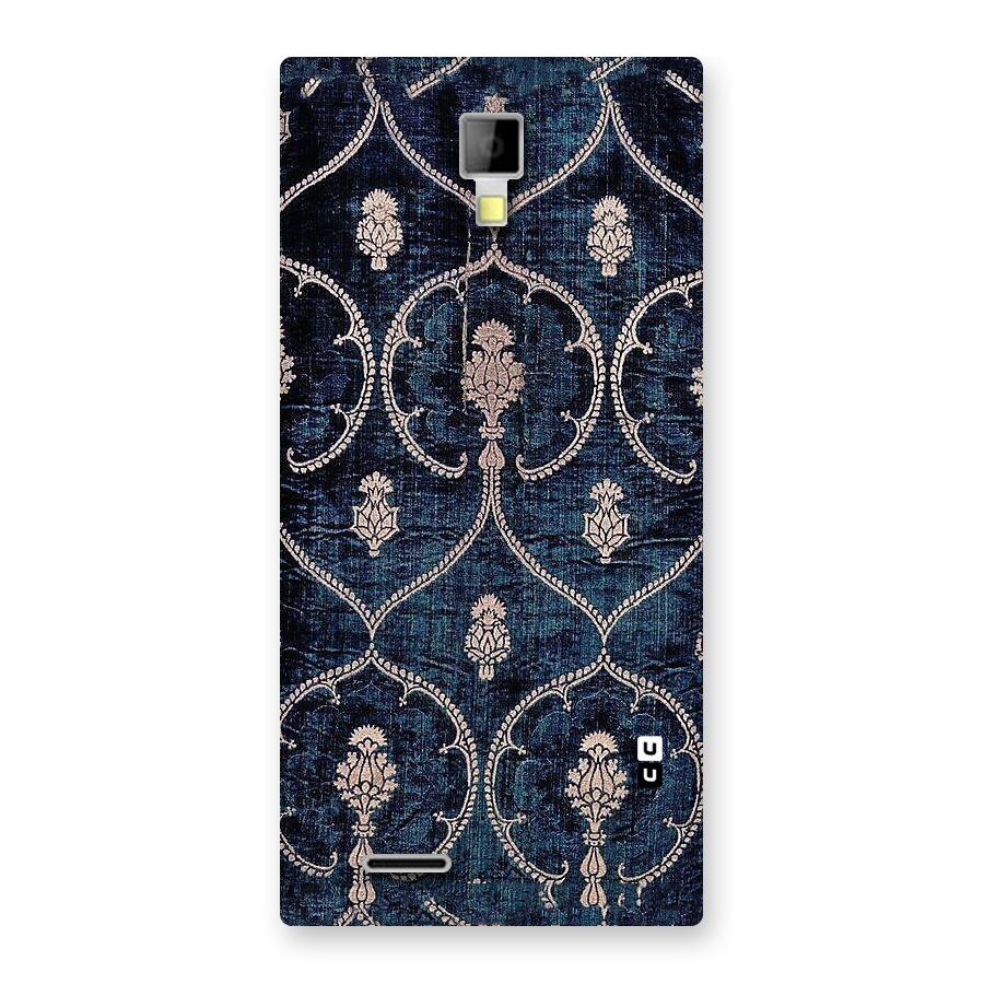 Blue Shade Rug Back Case for Micromax Canvas Xpress A99