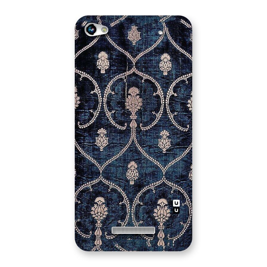 Blue Shade Rug Back Case for Micromax Hue 2