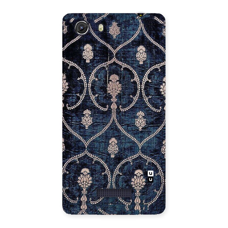 Blue Shade Rug Back Case for Micromax Unite 3