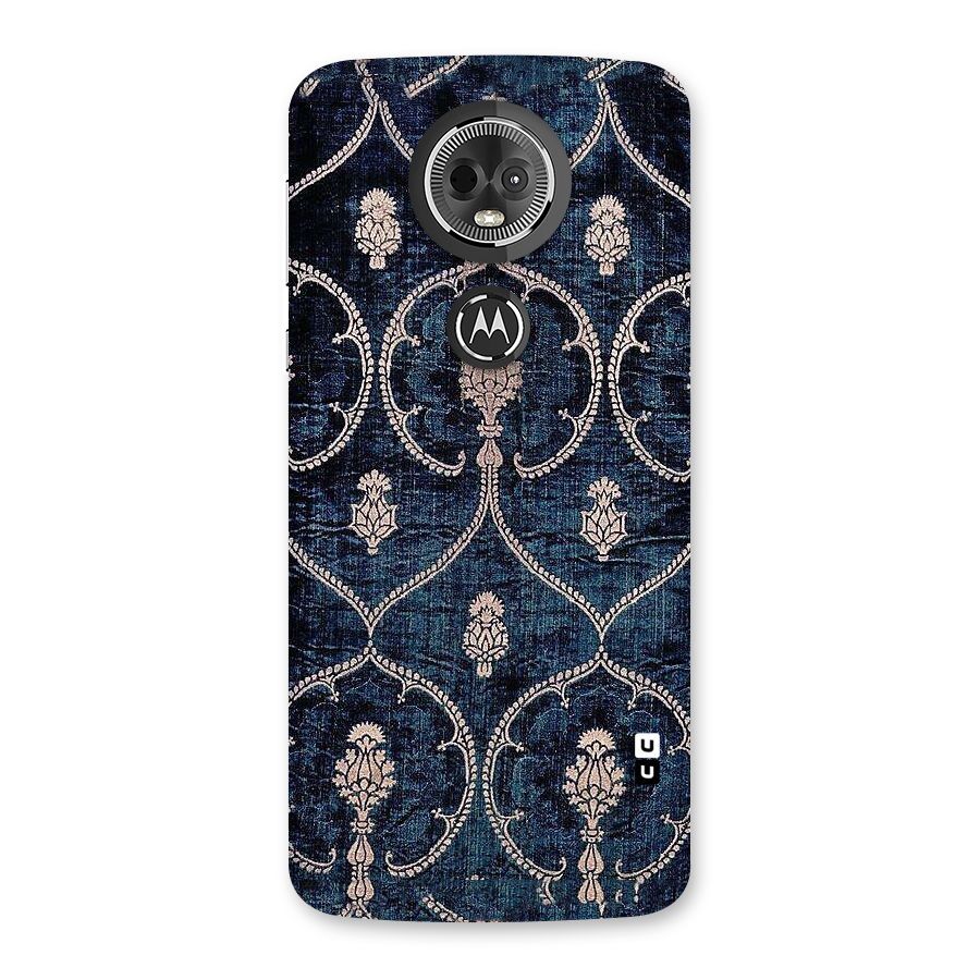 Blue Shade Rug Back Case for Moto E5 Plus