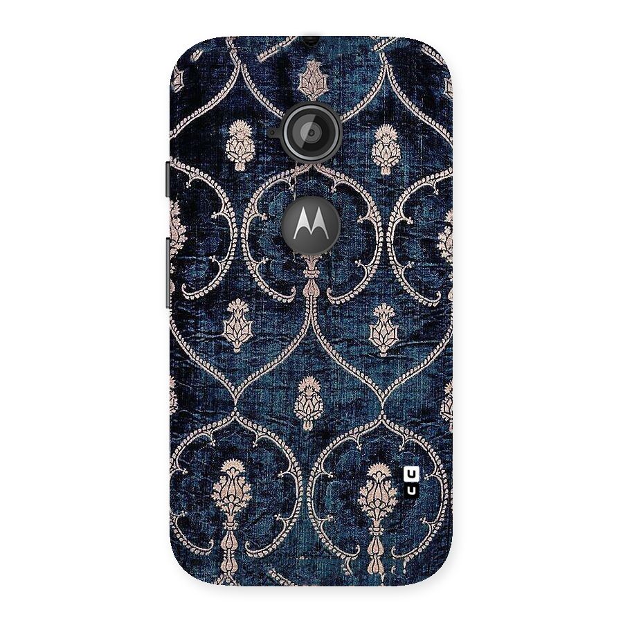 Blue Shade Rug Back Case for Moto E 2nd Gen