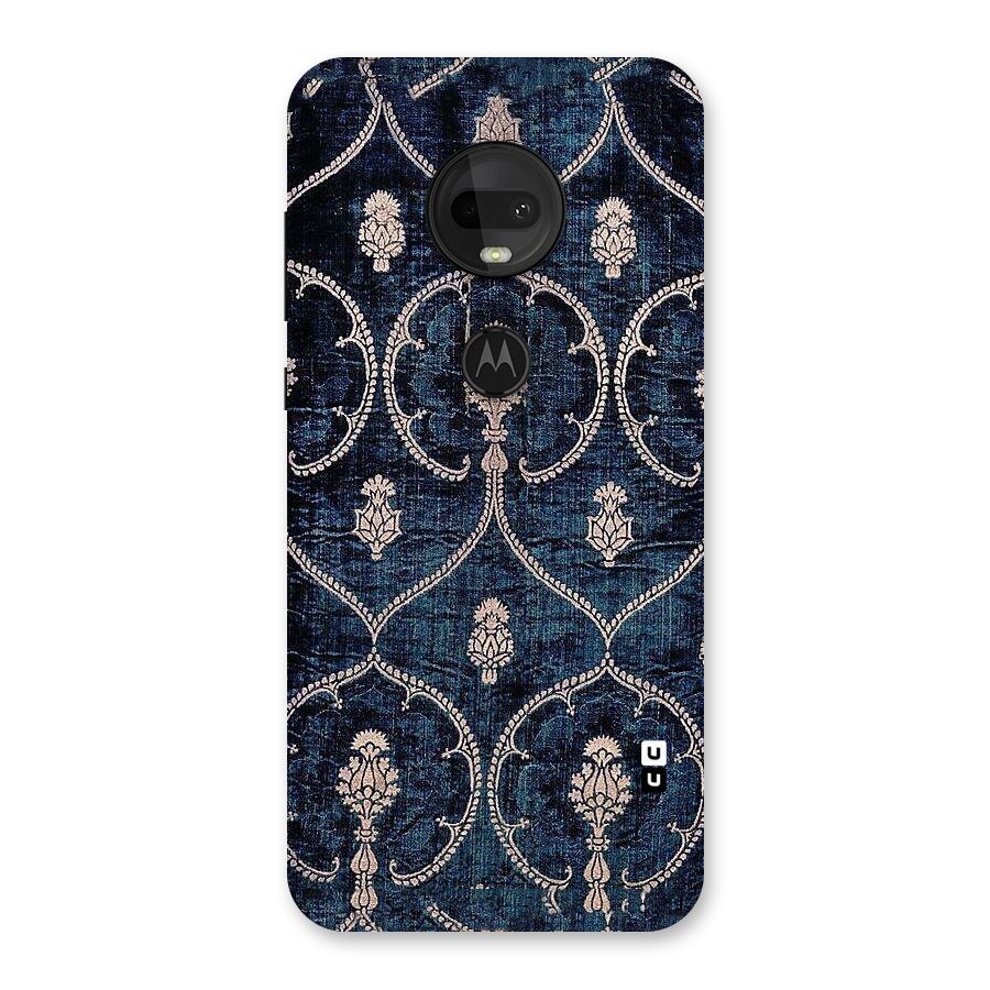 Blue Shade Rug Back Case for Moto G7