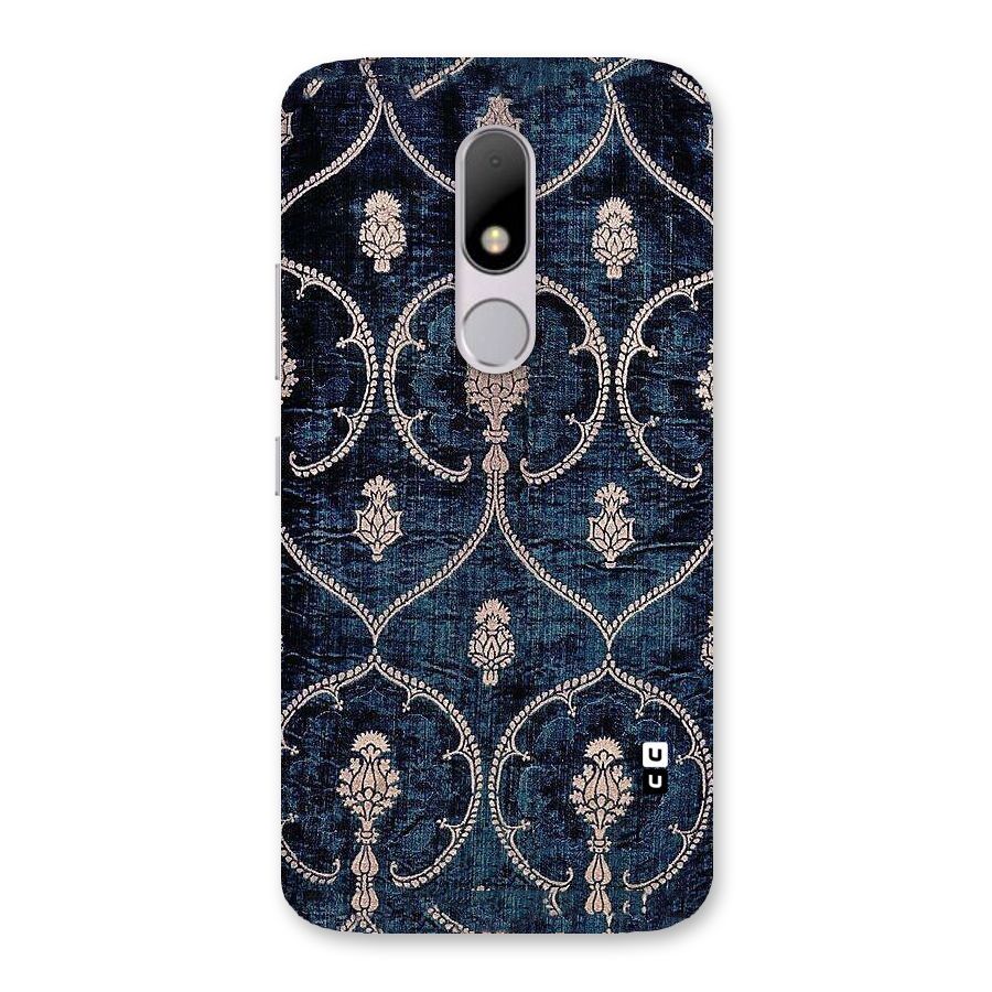 Blue Shade Rug Back Case for Moto M