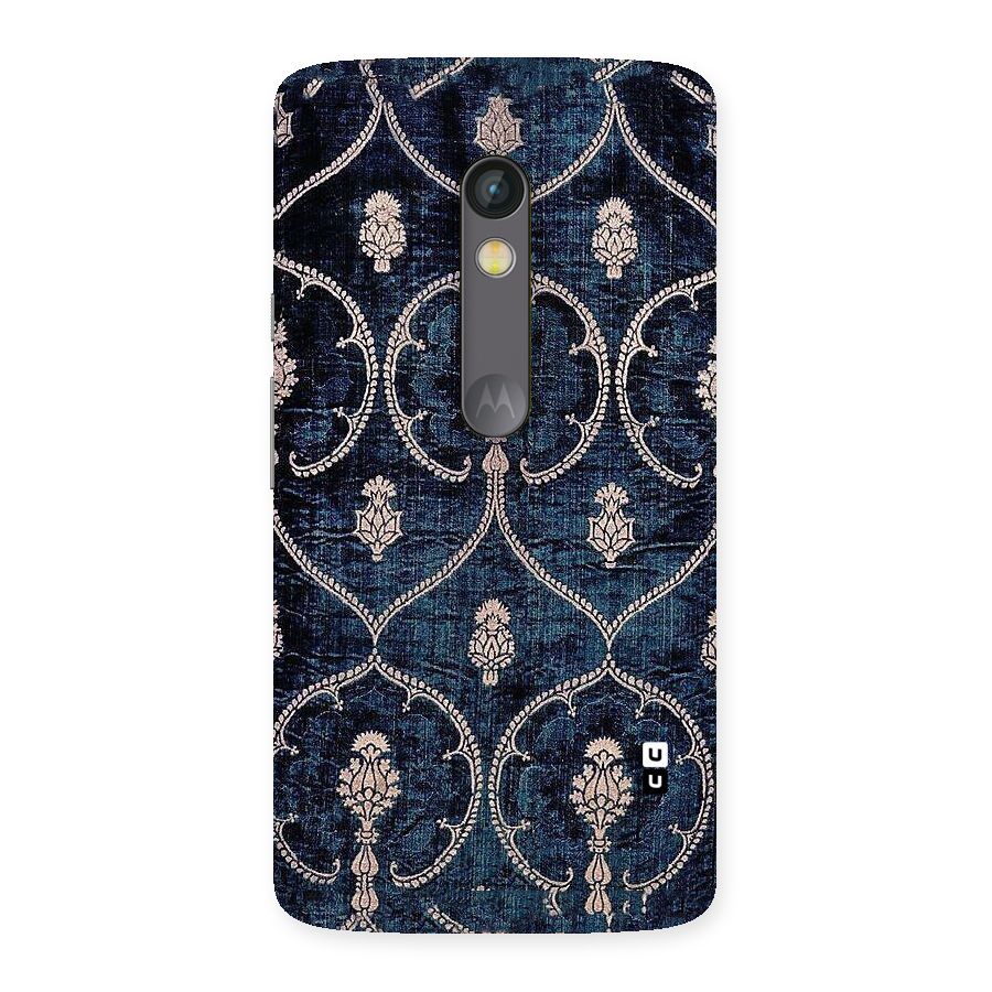 Blue Shade Rug Back Case for Moto X Play