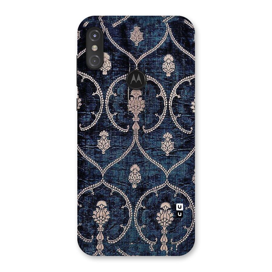Blue Shade Rug Back Case for Motorola One Power