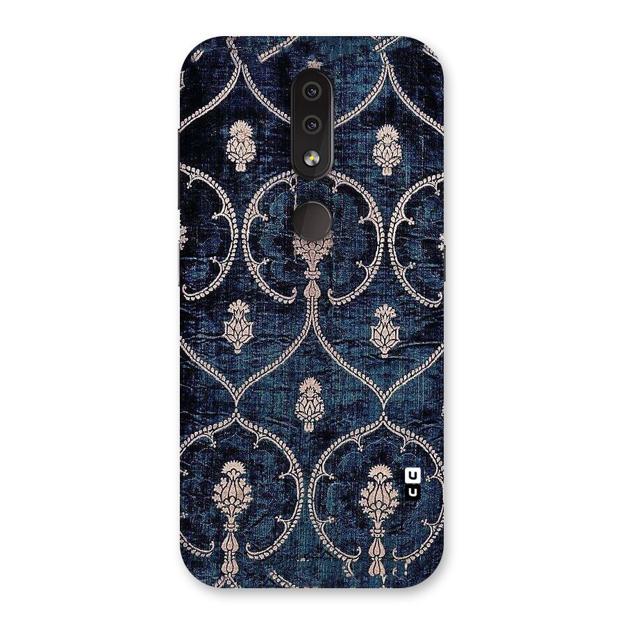Blue Shade Rug Back Case for Nokia 4.2