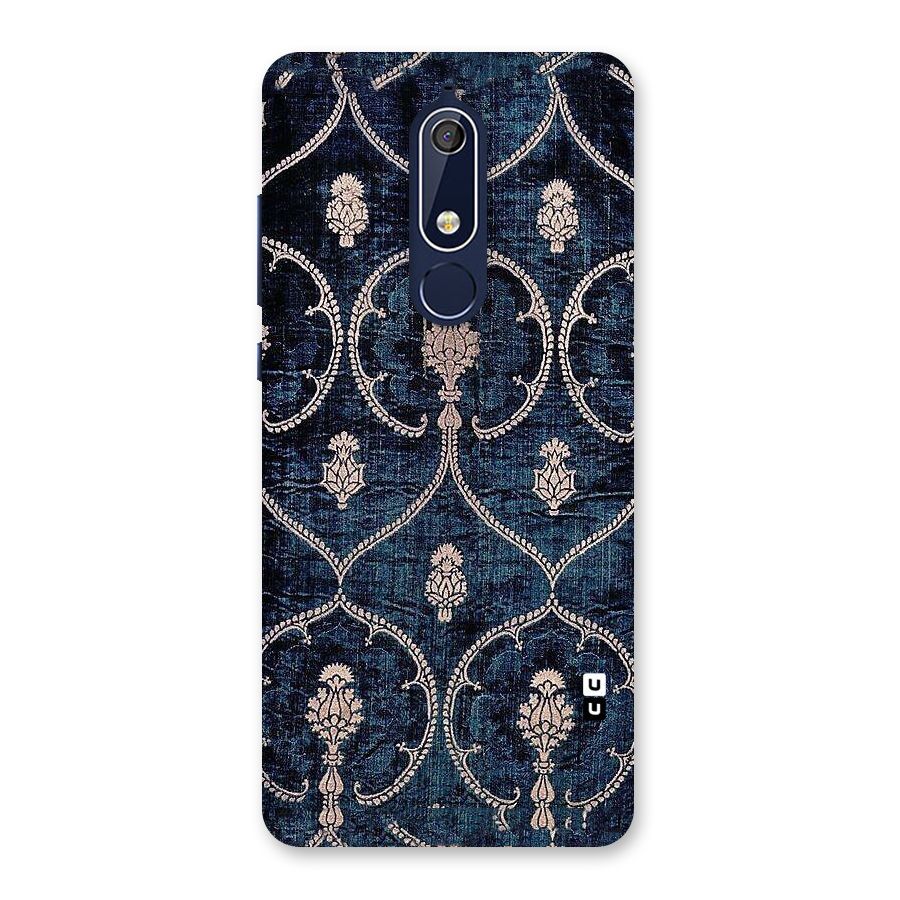 Blue Shade Rug Back Case for Nokia 5.1