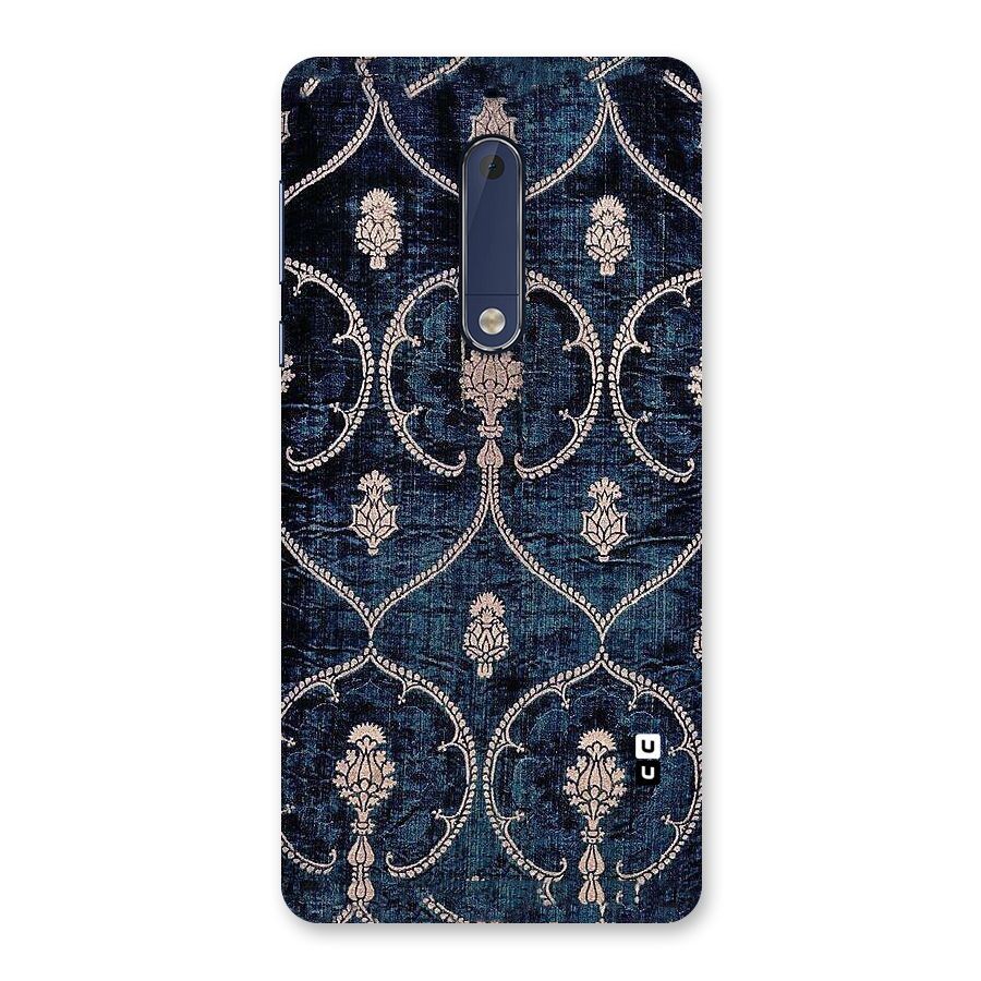 Blue Shade Rug Back Case for Nokia 5