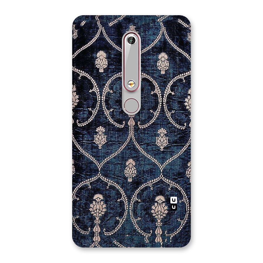 Blue Shade Rug Back Case for Nokia 6.1