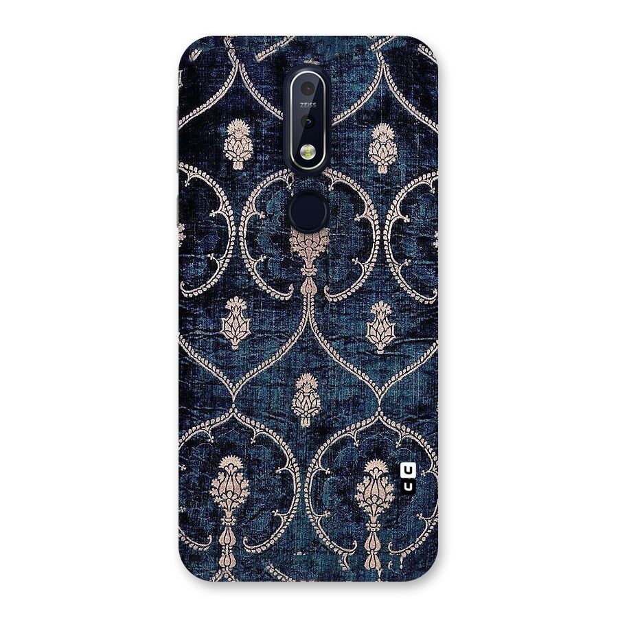 Blue Shade Rug Back Case for Nokia 7.1