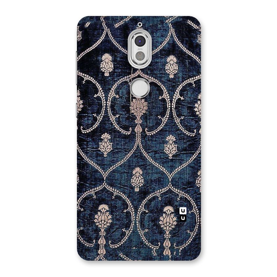 Blue Shade Rug Back Case for Nokia 7