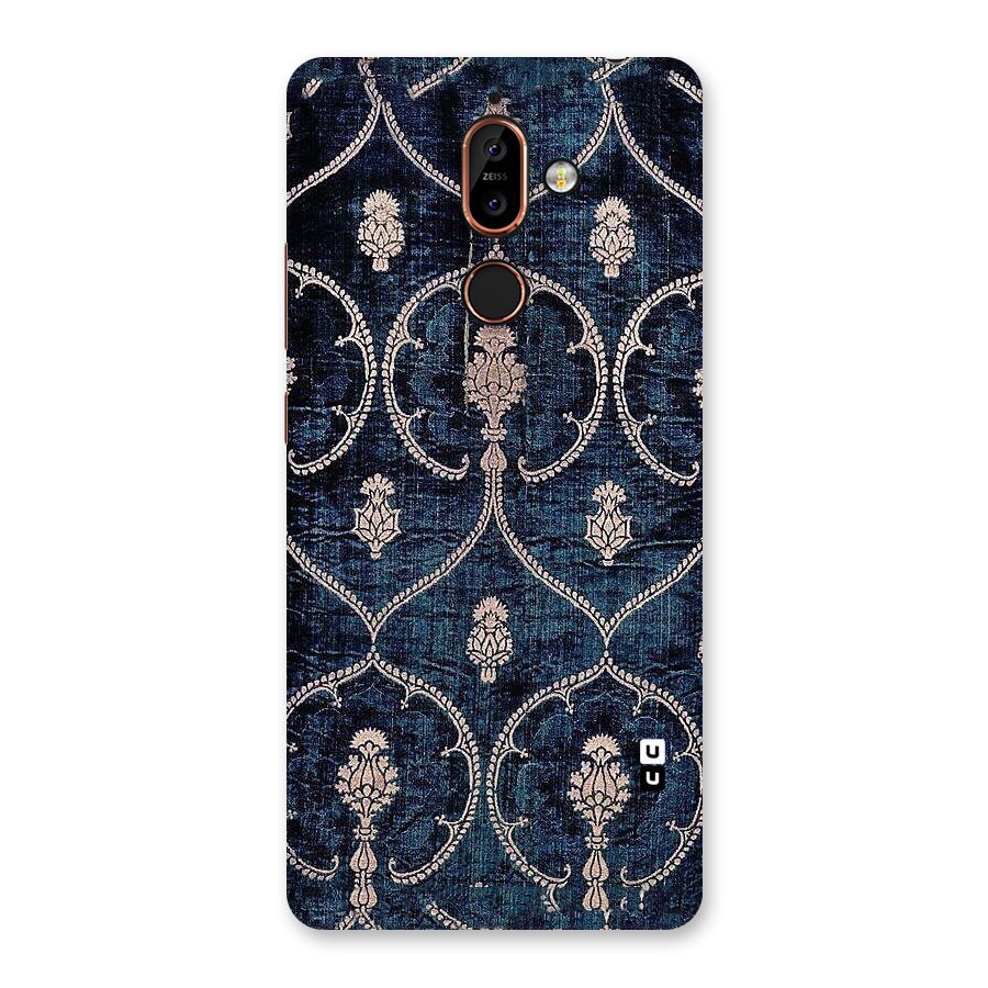 Blue Shade Rug Back Case for Nokia 7 Plus