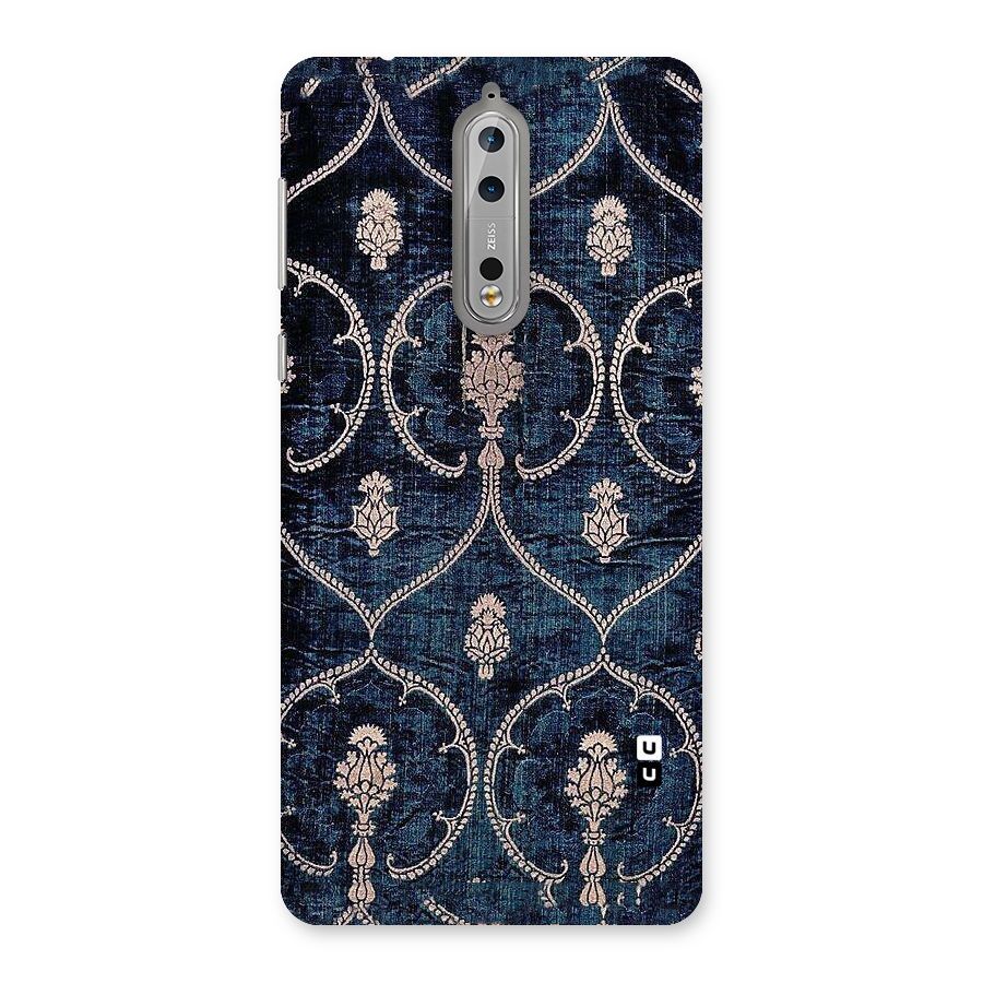 Blue Shade Rug Back Case for Nokia 8