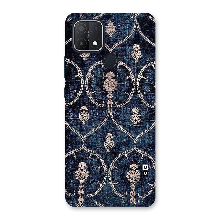 Blue Shade Rug Back Case for Oppo A15