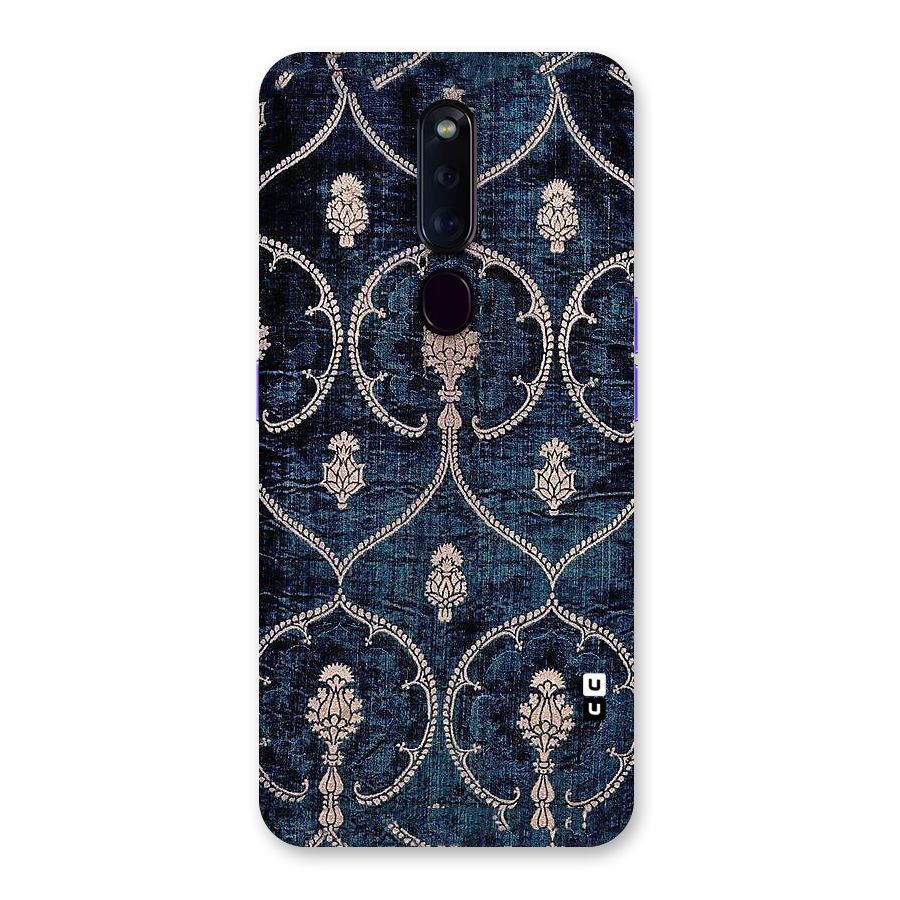 Blue Shade Rug Back Case for Oppo F11 Pro