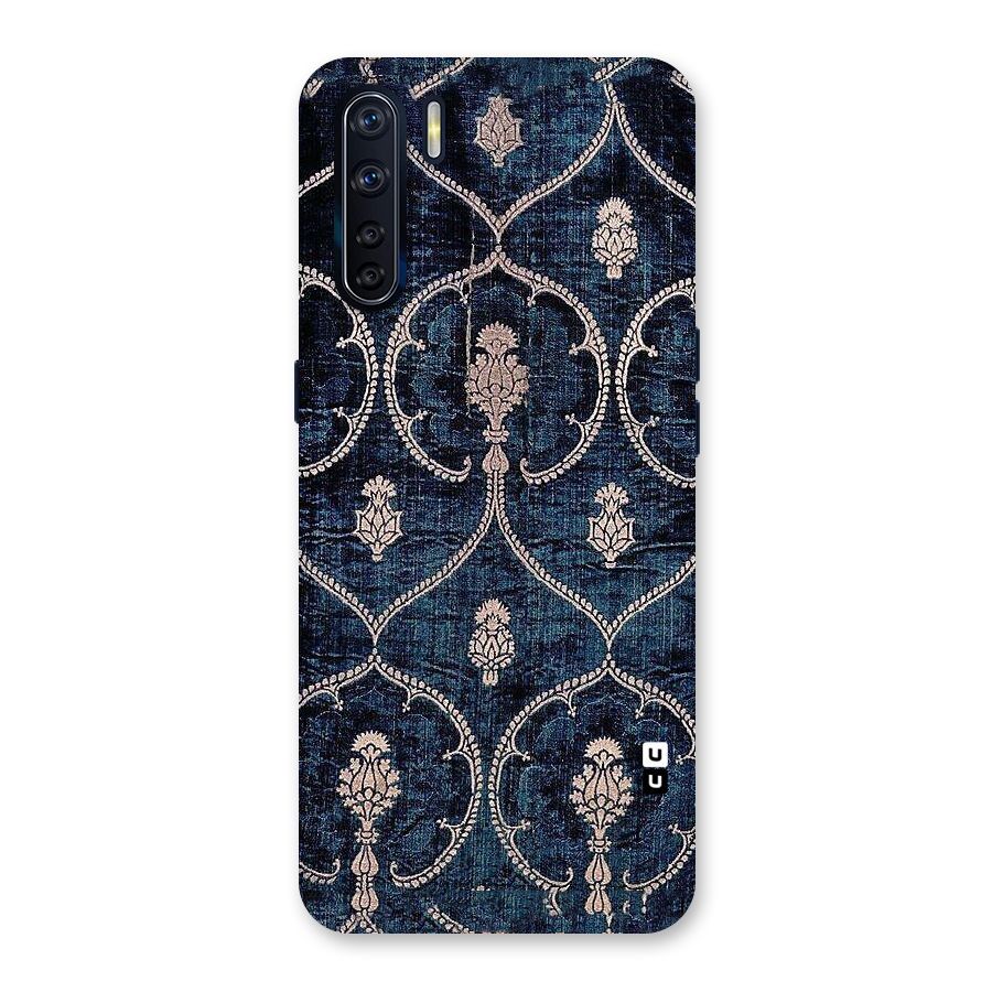 Blue Shade Rug Back Case for Oppo F15