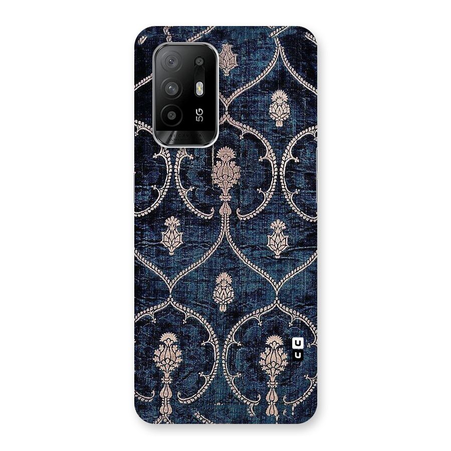 Blue Shade Rug Back Case for Oppo F19 Pro Plus 5G