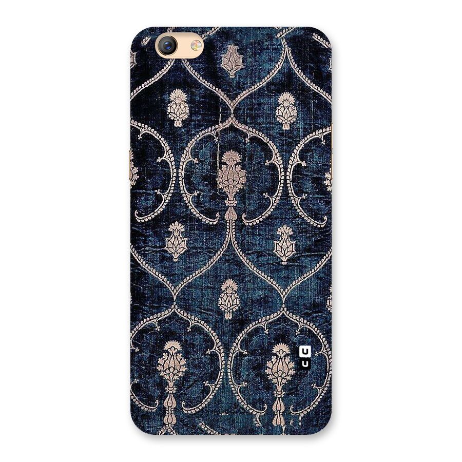 Blue Shade Rug Back Case for Oppo F3 Plus