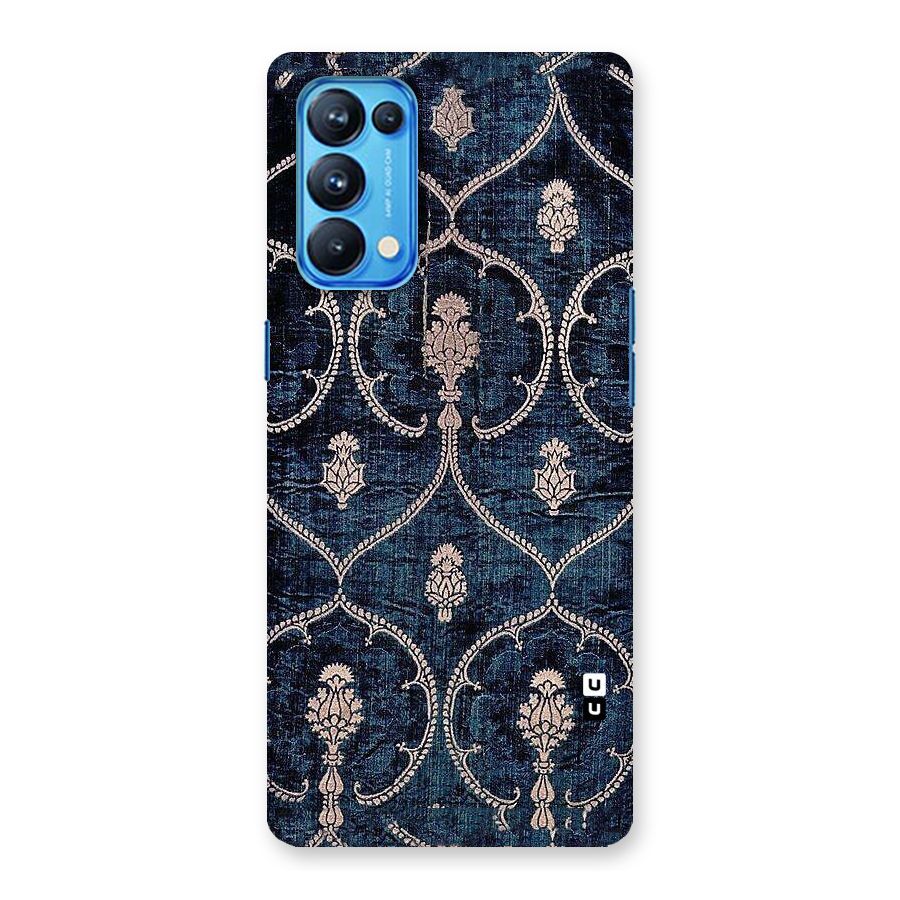 Blue Shade Rug Back Case for Oppo Reno5 Pro 5G