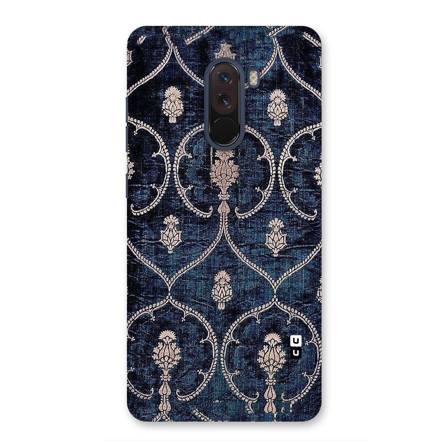 Blue Shade Rug Back Case for Poco F1