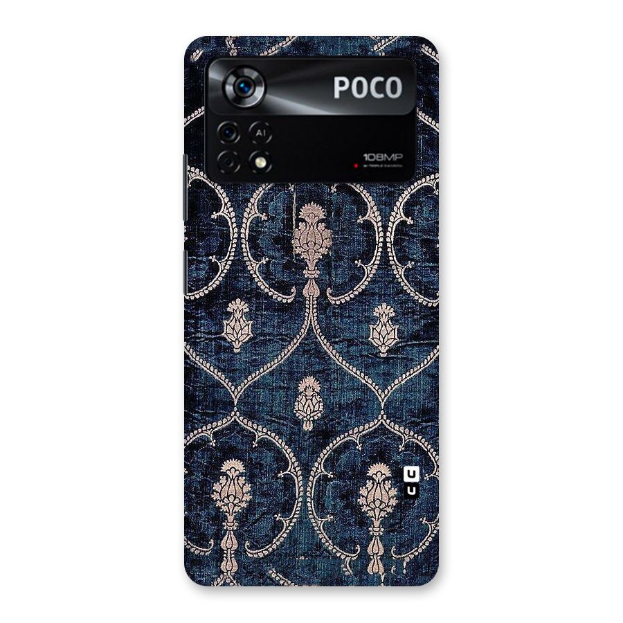 Blue Shade Rug Back Case for Poco X4 Pro 5G