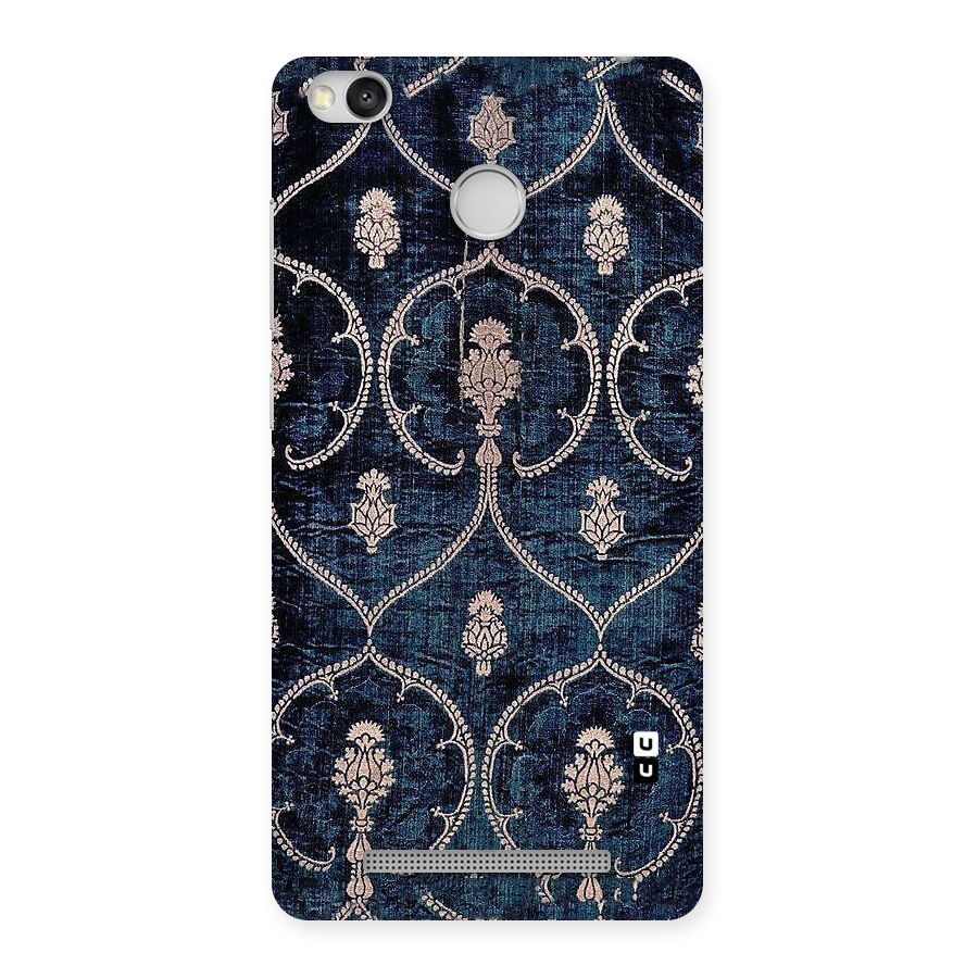Blue Shade Rug Back Case for Redmi 3S Prime