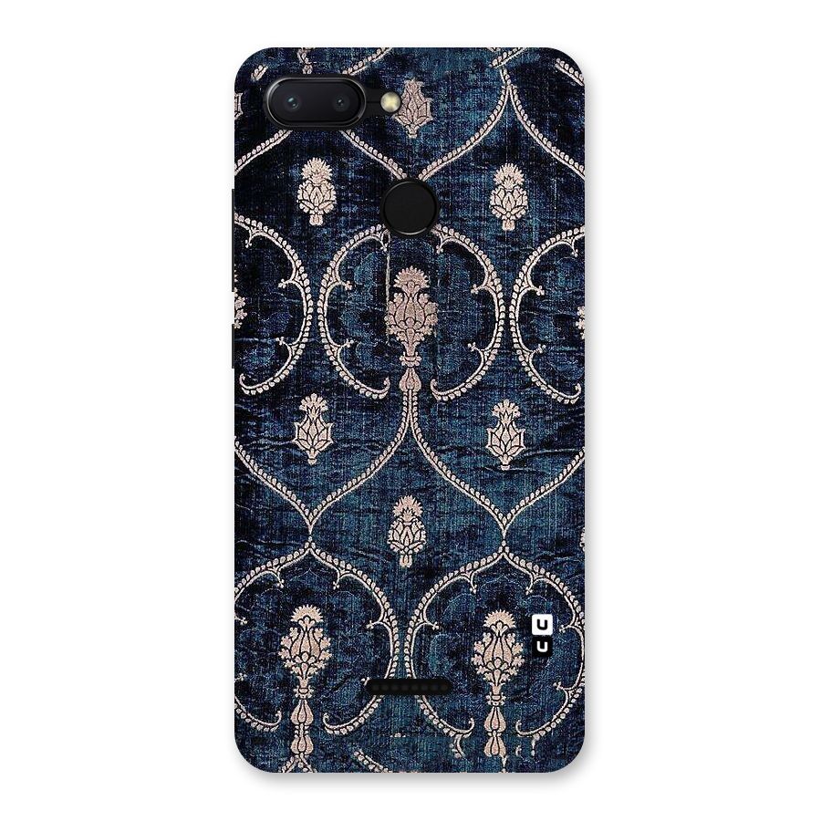Blue Shade Rug Back Case for Redmi 6