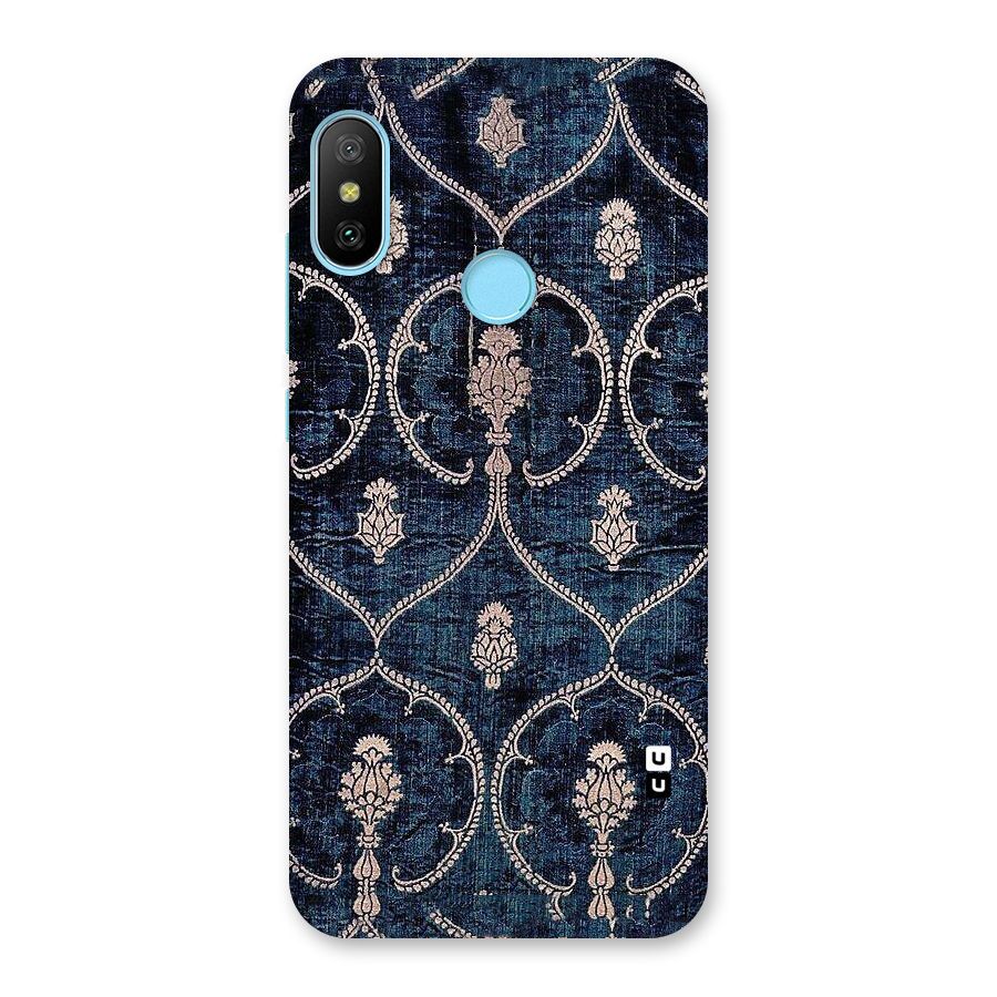 Blue Shade Rug Back Case for Redmi 6 Pro