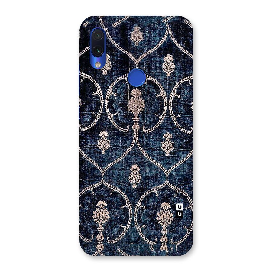 Blue Shade Rug Back Case for Redmi Note 7