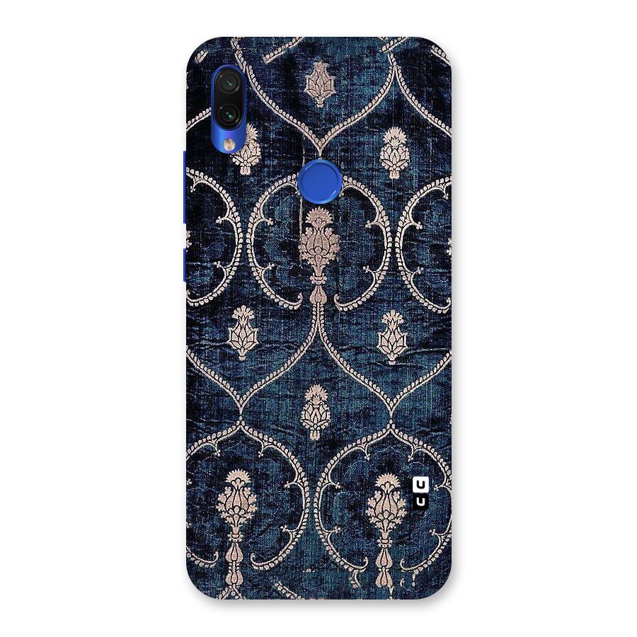 Blue Shade Rug Back Case for Redmi Note 7S