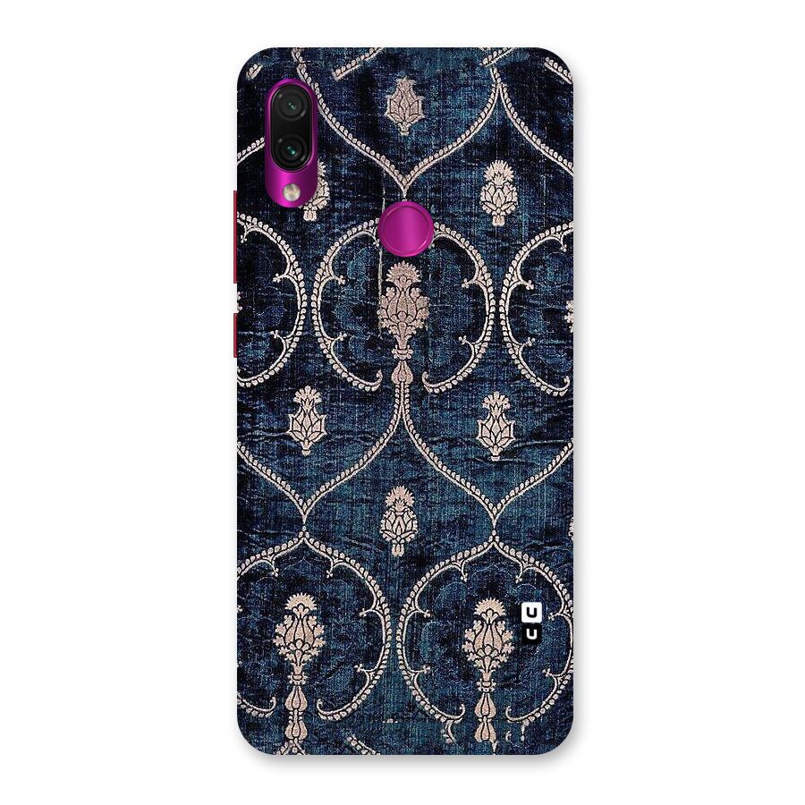 Blue Shade Rug Back Case for Redmi Note 7 Pro