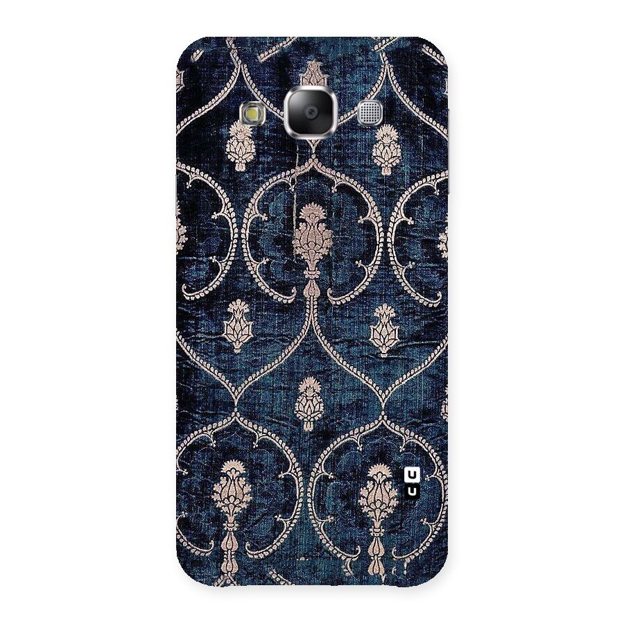 Blue Shade Rug Back Case for Samsung Galaxy E5