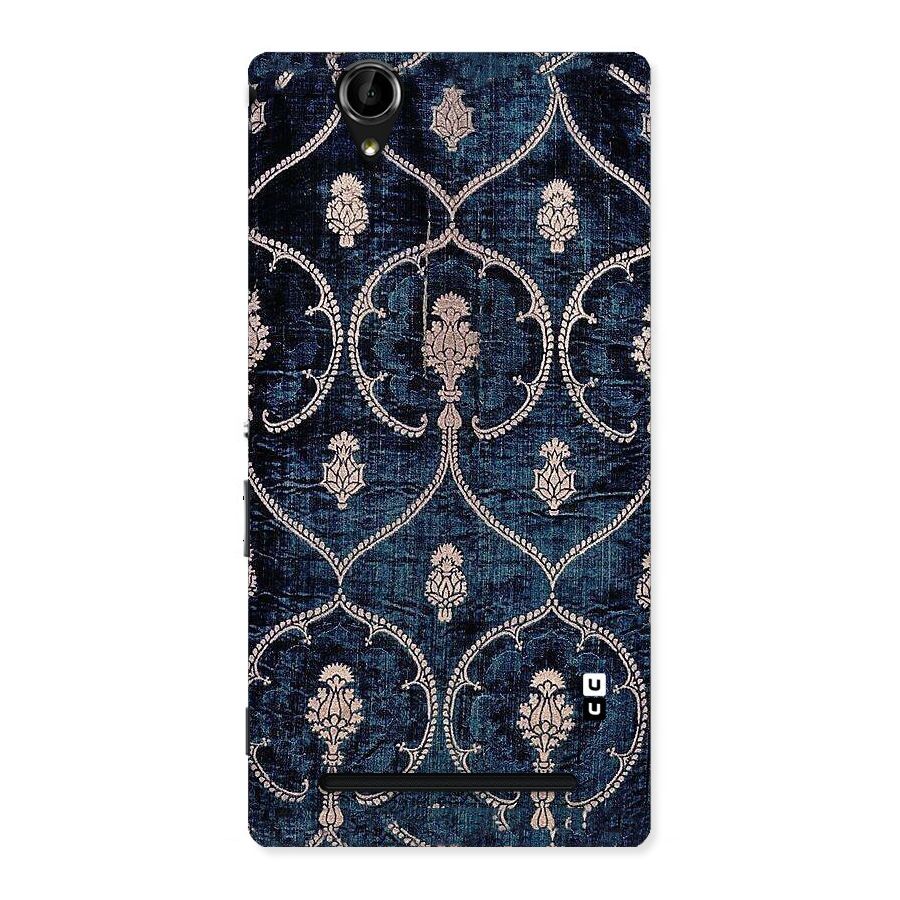 Blue Shade Rug Back Case for Sony Xperia T2
