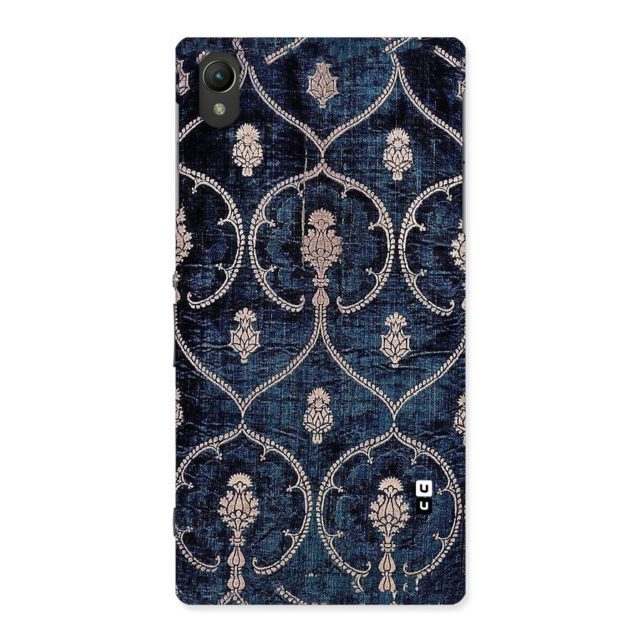 Blue Shade Rug Back Case for Sony Xperia Z1
