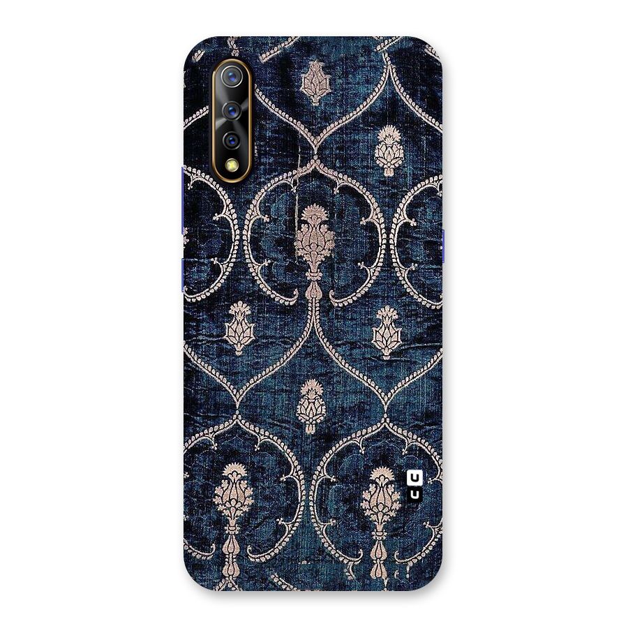 Blue Shade Rug Back Case for Vivo S1